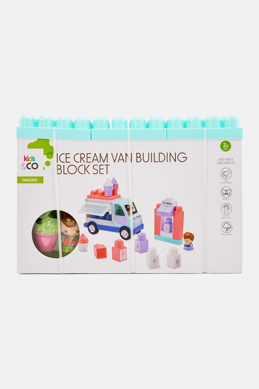 Ice Cream Van Building Block Set