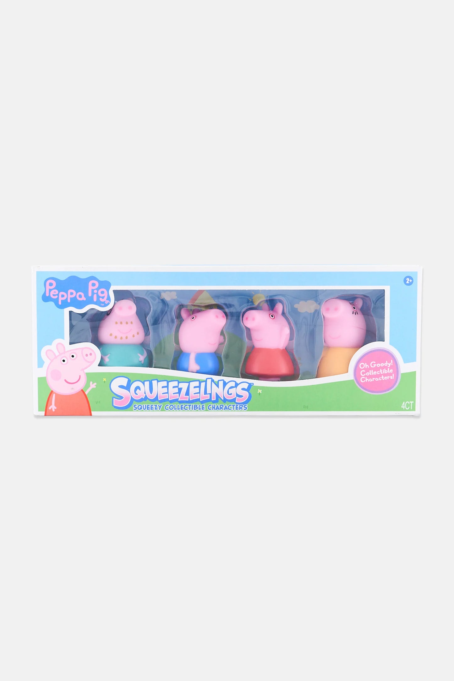 4 Piece Squeezelings Collectible Toy