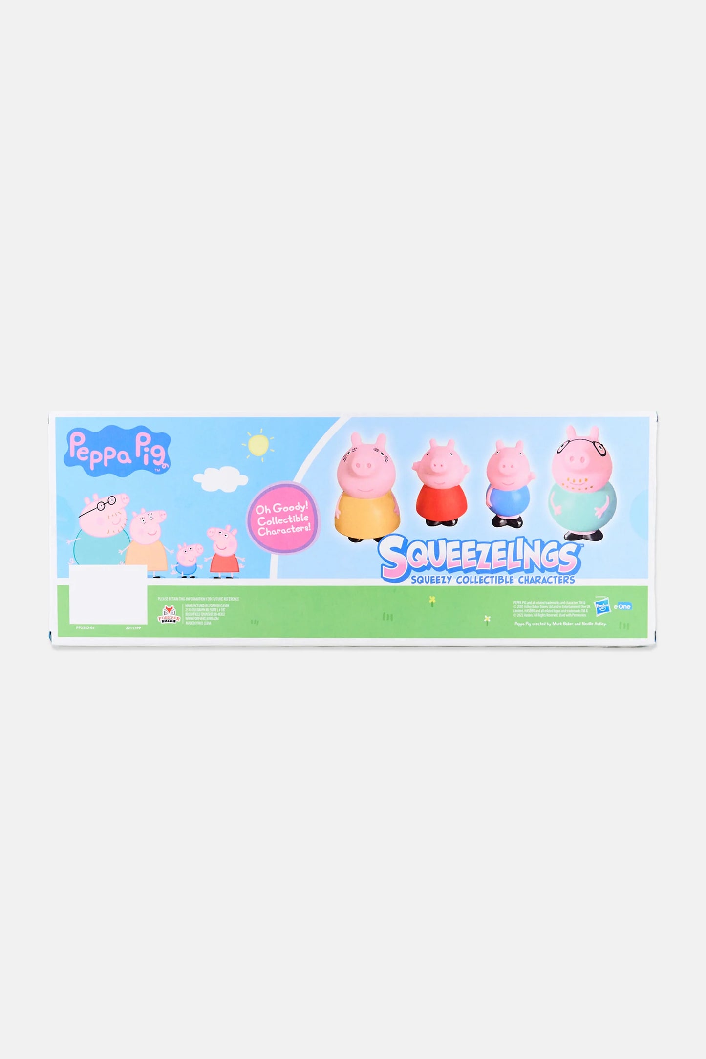 4 Piece Squeezelings Collectible Toy
