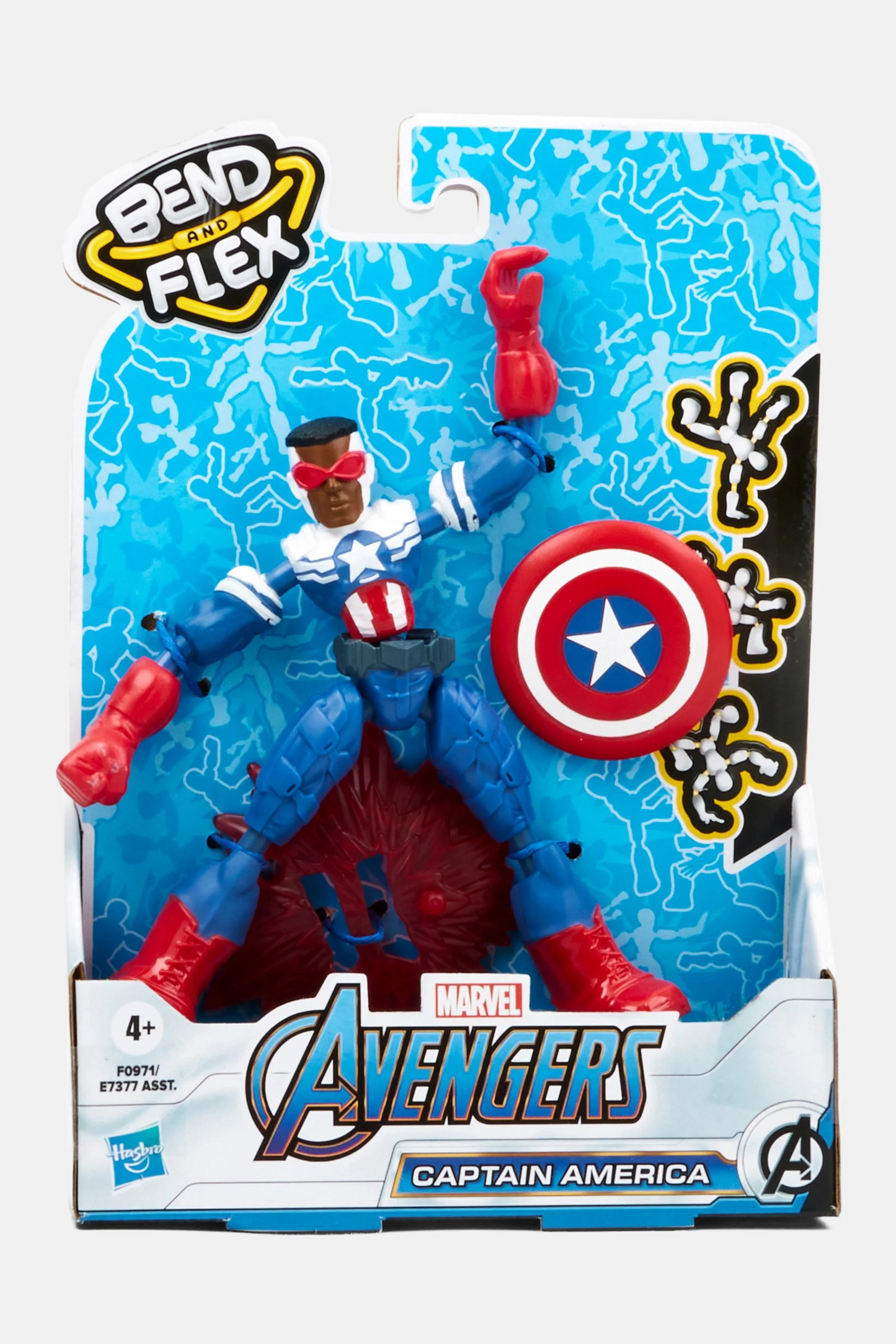 Avengers Bend And Flex Figure Captain America