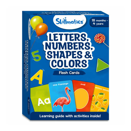 Flash Cards for toddlers: Letters, Numbers, Shapes & Colors