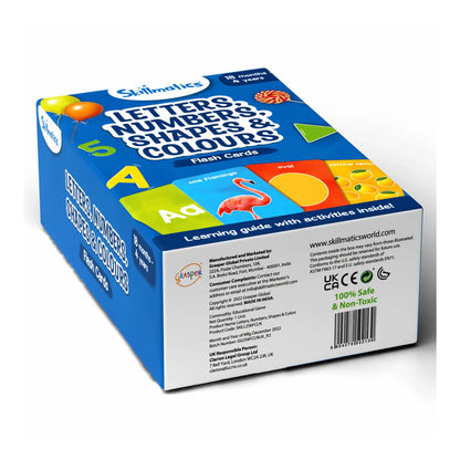 Flash Cards for toddlers: Letters, Numbers, Shapes & Colors