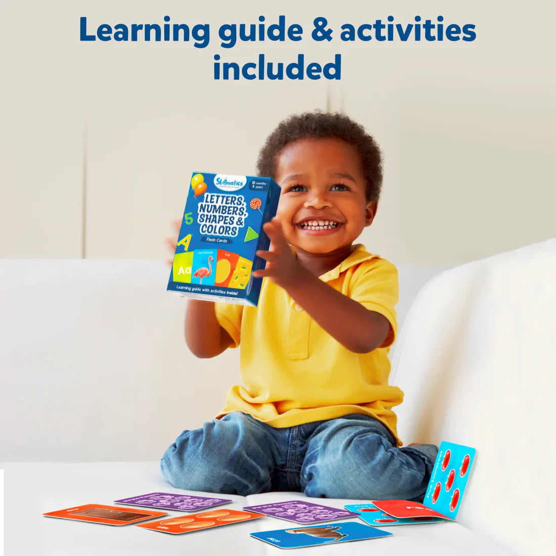 Flash Cards for toddlers: Letters, Numbers, Shapes & Colors