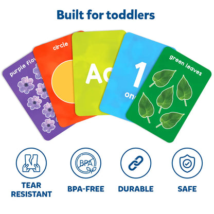 Flash Cards for toddlers: Letters, Numbers, Shapes & Colors