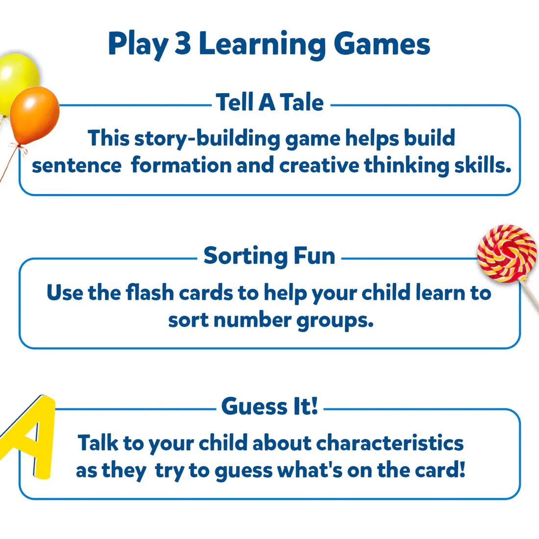 Flash Cards for toddlers: Letters, Numbers, Shapes & Colors
