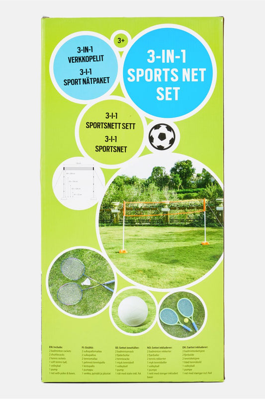 3 in 1 Sports Net Set