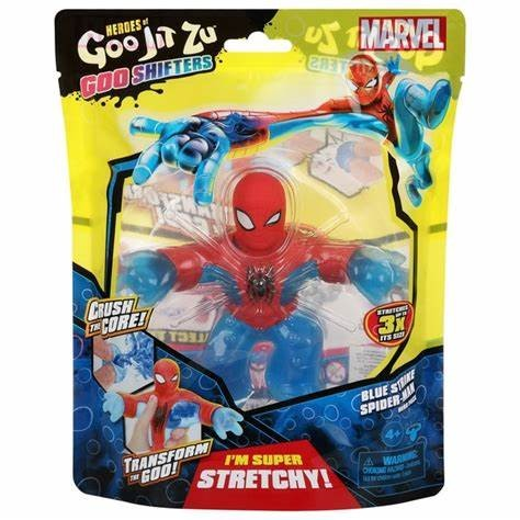 Heros of Goo Jit Zu Goo Shifters hero pack Spiderman