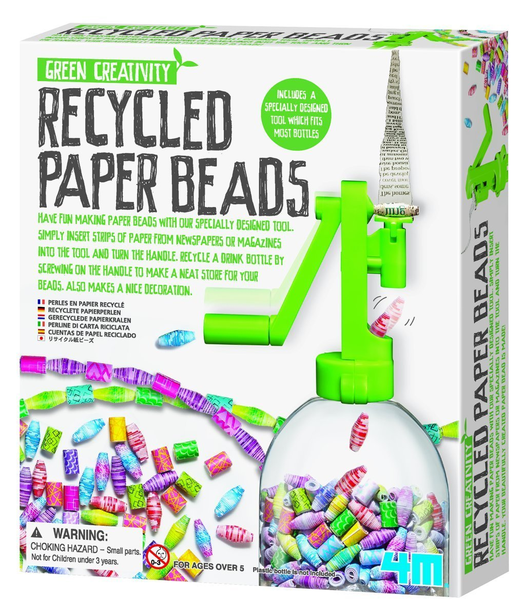 Recycled Paper Beads