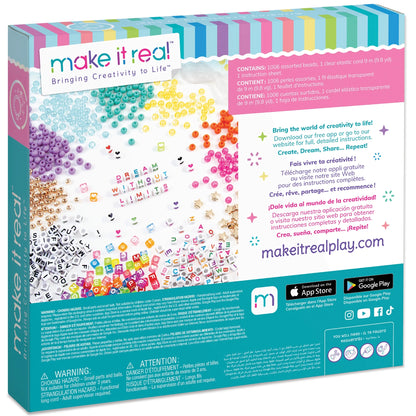 Say Yes! Alphabet Bead Bracelet Set