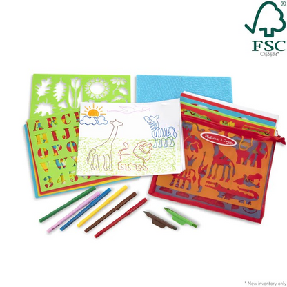 Stencil Art Activity Kit