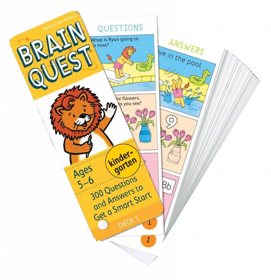 Brain Quest cards Kindergarten