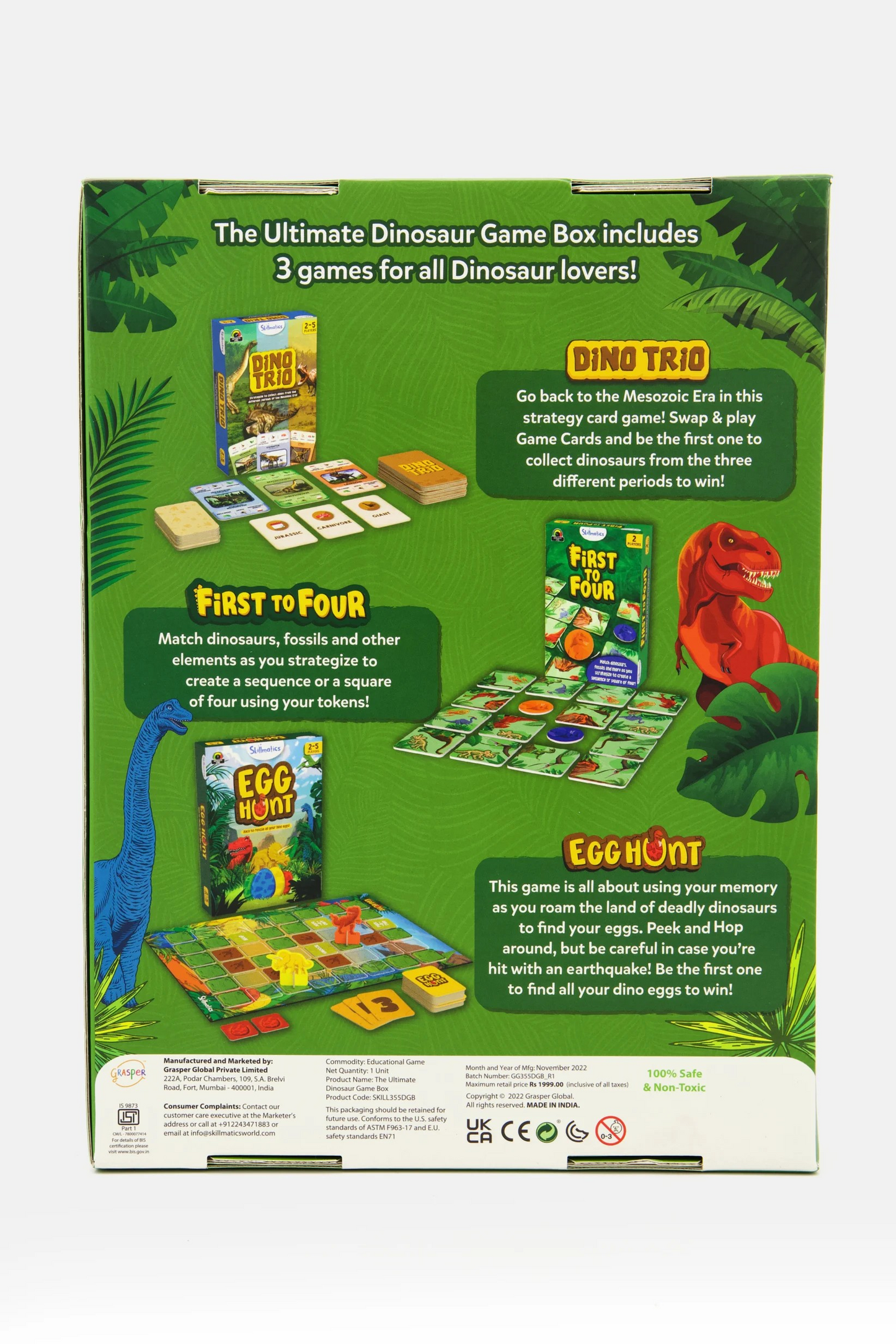 Ultimate Dinosaur Game Box