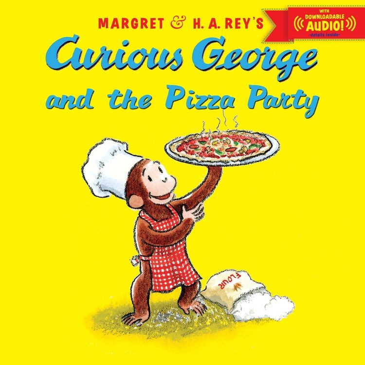 Curious George and the pizza party