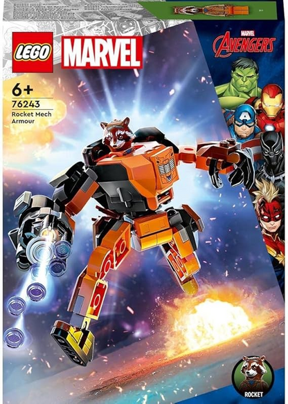 LEGO 76243 Marvel Rocket Mech Armour Set