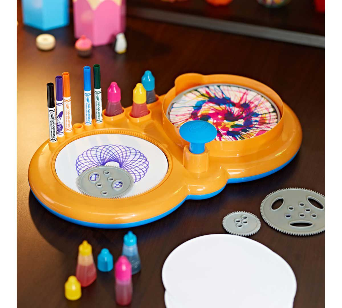 Spin & Spiral Art Station