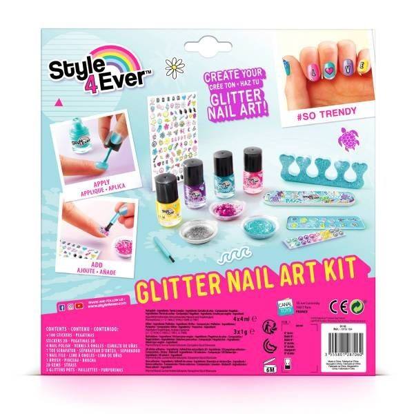 Glitter Nail Art Kit