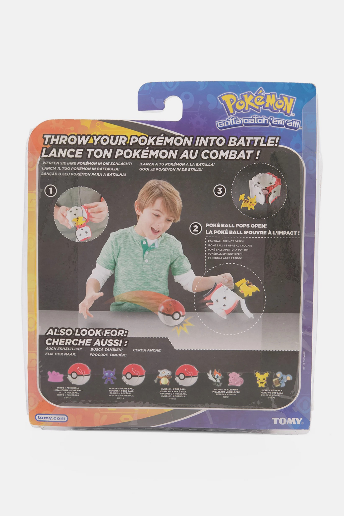 Throw and Pop Pokemon